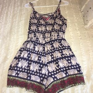 Tribal Print Romper WITH POCKETS!!!